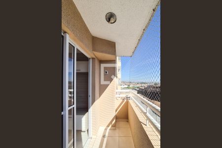 Varanda da Sala de apartamento para alugar com 2 quartos, 55m² em Conjunto Residencial Pombeva, São Bernardo do Campo