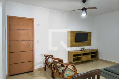 Sala de apartamento para alugar com 1 quarto, 50m² em Caiçara, Praia Grande