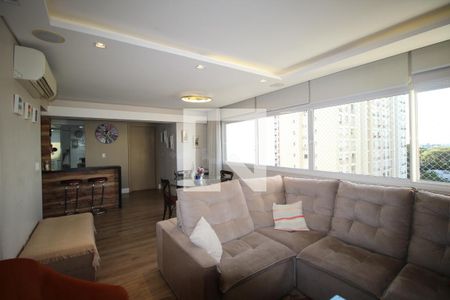 Sala de apartamento à venda com 3 quartos, 112m² em Passo D’areia, Porto Alegre