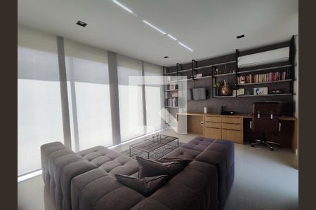 Sala Privativa de casa de condomínio à venda com 3 quartos, 372m² em Recreio dos Bandeirantes, Rio de Janeiro
