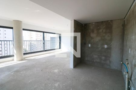 Sala / Cozinha de apartamento à venda com 3 quartos, 133m² em Brooklin, São Paulo