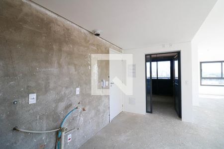 Sala / Cozinha de apartamento à venda com 3 quartos, 133m² em Brooklin, São Paulo