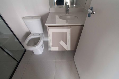 Banheiro da Suíte de apartamento para alugar com 1 quarto, 45m² em Ipiranga, São Paulo