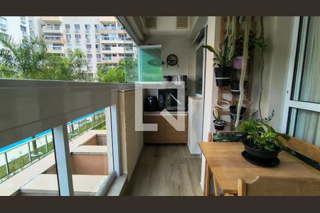 Varanda de apartamento à venda com 2 quartos, 61m² em Recreio dos Bandeirantes, Rio de Janeiro