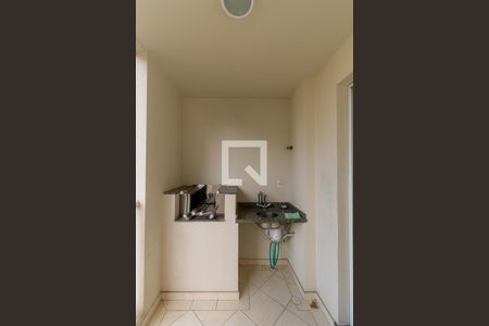 Varanda gourmet de apartamento à venda com 3 quartos, 75m² em Vila Paulo Silas, São Paulo