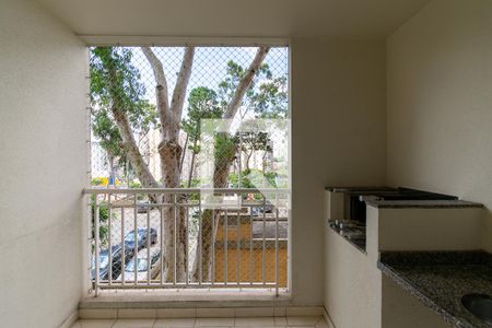 Varanda gourmet de apartamento à venda com 3 quartos, 75m² em Vila Paulo Silas, São Paulo