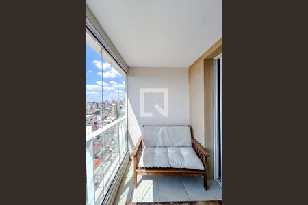 Varanda de apartamento para alugar com 1 quarto, 35m² em Vila Gomes Cardim, São Paulo