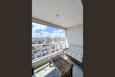 Varanda de apartamento para alugar com 1 quarto, 35m² em Vila Gomes Cardim, São Paulo