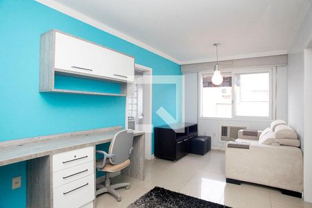 Sala de apartamento para alugar com 1 quarto, 50m² em Petrópolis, Porto Alegre