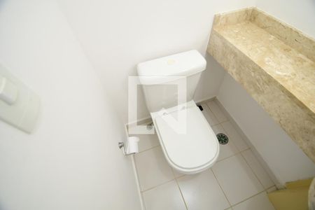 Lavabo de casa de condomínio para alugar com 3 quartos, 125m² em Jardim Myrian Moreira da Costa, Campinas