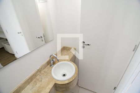Lavabo de casa de condomínio para alugar com 3 quartos, 125m² em Jardim Myrian Moreira da Costa, Campinas
