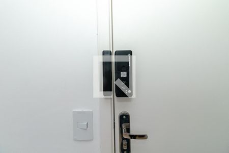 Fechadura eletrônica - Sala de apartamento à venda com 1 quarto, 24m² em Santa Cecilia, São Paulo