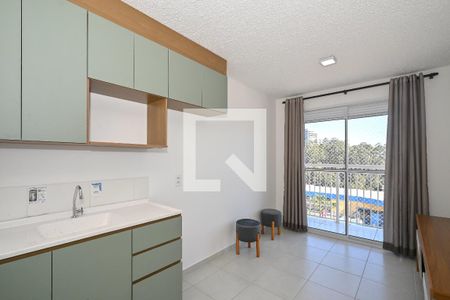 Sala de apartamento para alugar com 1 quarto, 27m² em Morumbi, São Paulo