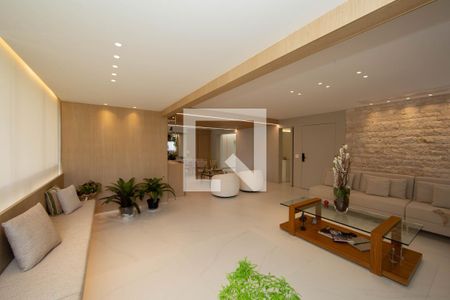 SALA de apartamento à venda com 4 quartos, 260m² em Serra, Belo Horizonte