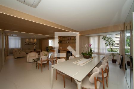 SALA de apartamento à venda com 4 quartos, 260m² em Serra, Belo Horizonte