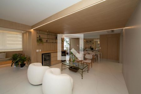 SALA de apartamento à venda com 4 quartos, 260m² em Serra, Belo Horizonte
