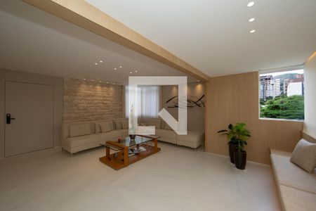 SALA de apartamento à venda com 4 quartos, 260m² em Serra, Belo Horizonte