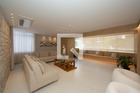 SALA de apartamento à venda com 4 quartos, 260m² em Serra, Belo Horizonte