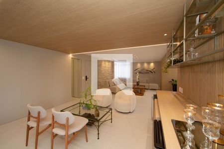 SALA de apartamento à venda com 4 quartos, 260m² em Serra, Belo Horizonte