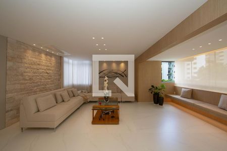 SALA de apartamento à venda com 4 quartos, 260m² em Serra, Belo Horizonte