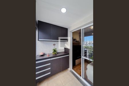 Varanda da Sala de apartamento à venda com 3 quartos, 64m² em Cambuci, São Paulo