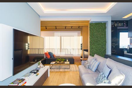 Sala  de apartamento à venda com 2 quartos, 73m² em Brás, São Paulo