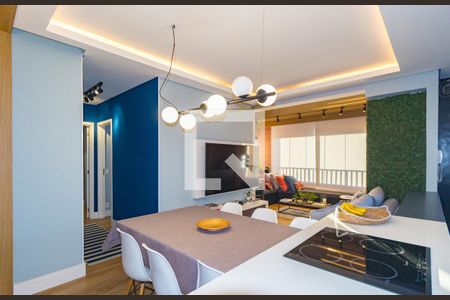 Sala  de apartamento à venda com 2 quartos, 73m² em Brás, São Paulo