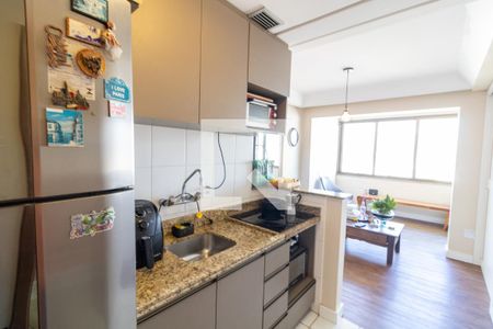 Cozinha de apartamento à venda com 1 quarto, 90m² em Centro Histórico, Porto Alegre