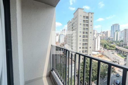 Sacada de apartamento à venda com 1 quarto, 19m² em Bela Vista, São Paulo