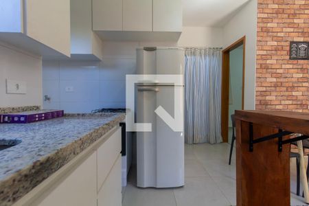 Sala e Cozinha de apartamento para alugar com 2 quartos, 47m² em Chácara Seis de Outubro, São Paulo
