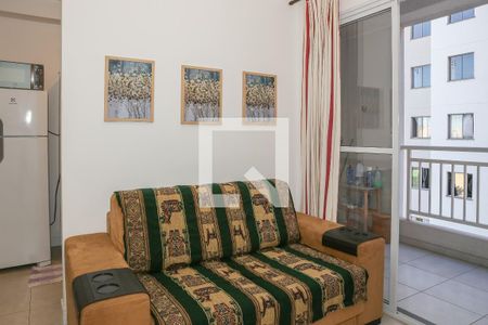 Sala de apartamento para alugar com 2 quartos, 41m² em Várzea da Barra Funda, São Paulo