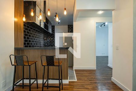 Sala/Cozinha de apartamento para alugar com 1 quarto, 47m² em Jardim Paulista, São Paulo