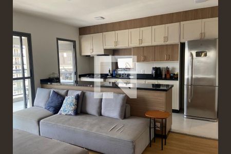 Sala - Cozinha de apartamento para alugar com 3 quartos, 125m² em Centro, Osasco