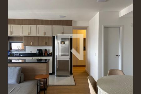 Sala - Cozinha de apartamento para alugar com 3 quartos, 125m² em Centro, Osasco