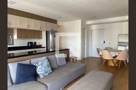Sala - Cozinha de apartamento para alugar com 3 quartos, 125m² em Centro, Osasco