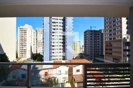 varanda Sala quarto de kitnet/studio à venda com 1 quarto, 25m² em Pinheiros, São Paulo