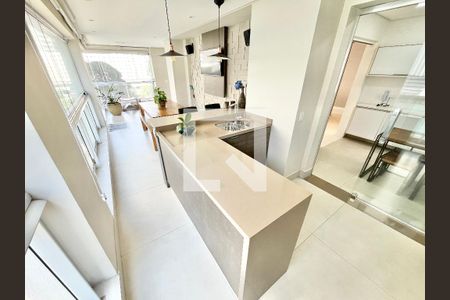 Varanda gourmet de apartamento à venda com 3 quartos, 195m² em Santana, São Paulo