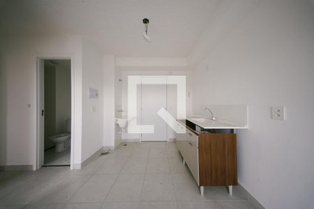 Sala/Cozinha e Área de Serviço de apartamento para alugar com 2 quartos, 32m² em Engenheiro Goulart, São Paulo