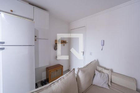 Sala/Cozinha de apartamento à venda com 2 quartos, 47m² em Vila Ré, São Paulo