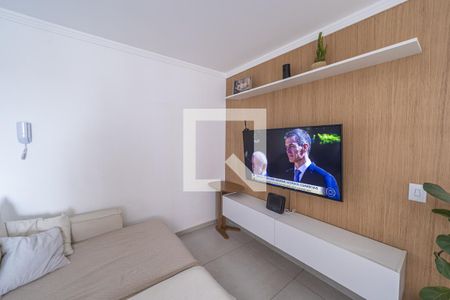 Sala/Cozinha de apartamento à venda com 2 quartos, 47m² em Vila Ré, São Paulo