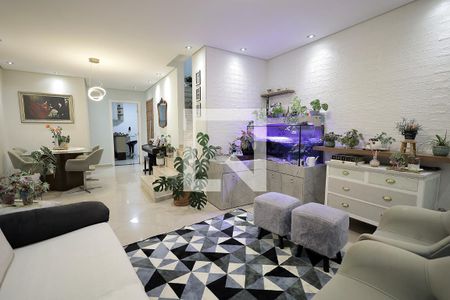 Sala de apartamento à venda com 3 quartos, 230m² em Parque Marajoara, Santo André