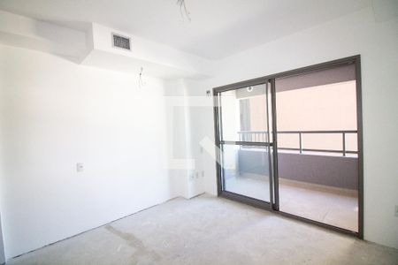 Sala / Quarto - Studio de kitnet/studio à venda com 1 quarto, 28m² em Santo Amaro, São Paulo