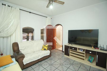 Sala de casa à venda com 3 quartos, 250m² em Vila Palmares, Santo André