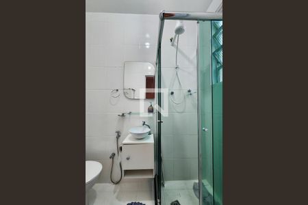 Banheiro  de kitnet/studio à venda com 1 quarto, 25m² em Grajaú, Rio de Janeiro