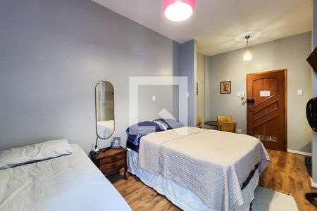 Sala - Quarto de kitnet/studio à venda com 1 quarto, 25m² em Grajaú, Rio de Janeiro