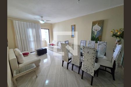 Sala de apartamento para alugar com 2 quartos, 80m² em Vila Caiçara, Praia Grande