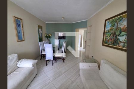 Sala de apartamento para alugar com 2 quartos, 80m² em Vila Caiçara, Praia Grande