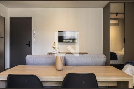 Sala  de apartamento à venda com 1 quarto, 29m² em Lourdes, Belo Horizonte