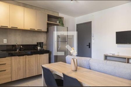 Sala  de apartamento à venda com 1 quarto, 29m² em Lourdes, Belo Horizonte