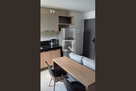 Sala  de apartamento à venda com 1 quarto, 29m² em Lourdes, Belo Horizonte